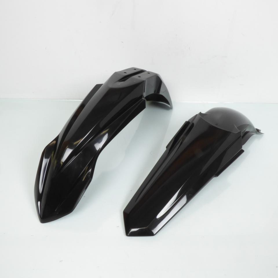 Kit carénage UFO noir plastique pour moto Yamaha 125 YZ 2002 à 2014 carrosserie