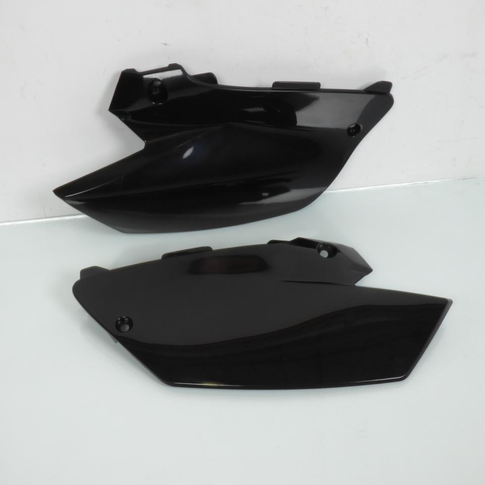 Kit carénage UFO noir plastique pour moto Yamaha 125 YZ 2002 à 2014 carrosserie