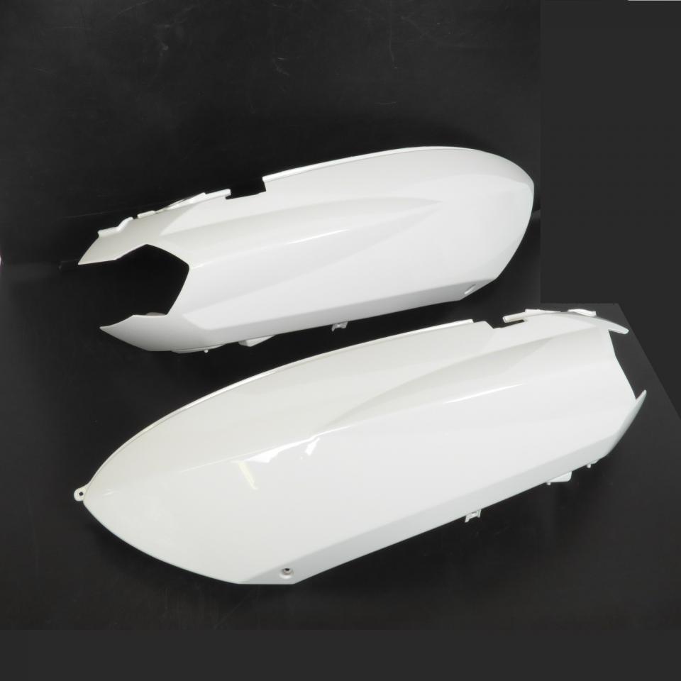 Kit carénage P2R pour Scooter Peugeot 50 Kisbee 2010 à 2017 6 pieces / blanc brillant Neuf