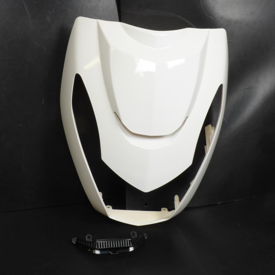 Kit carénage P2R pour Scooter Peugeot 50 Kisbee 2010 à 2017 6 pieces / blanc brillant Neuf