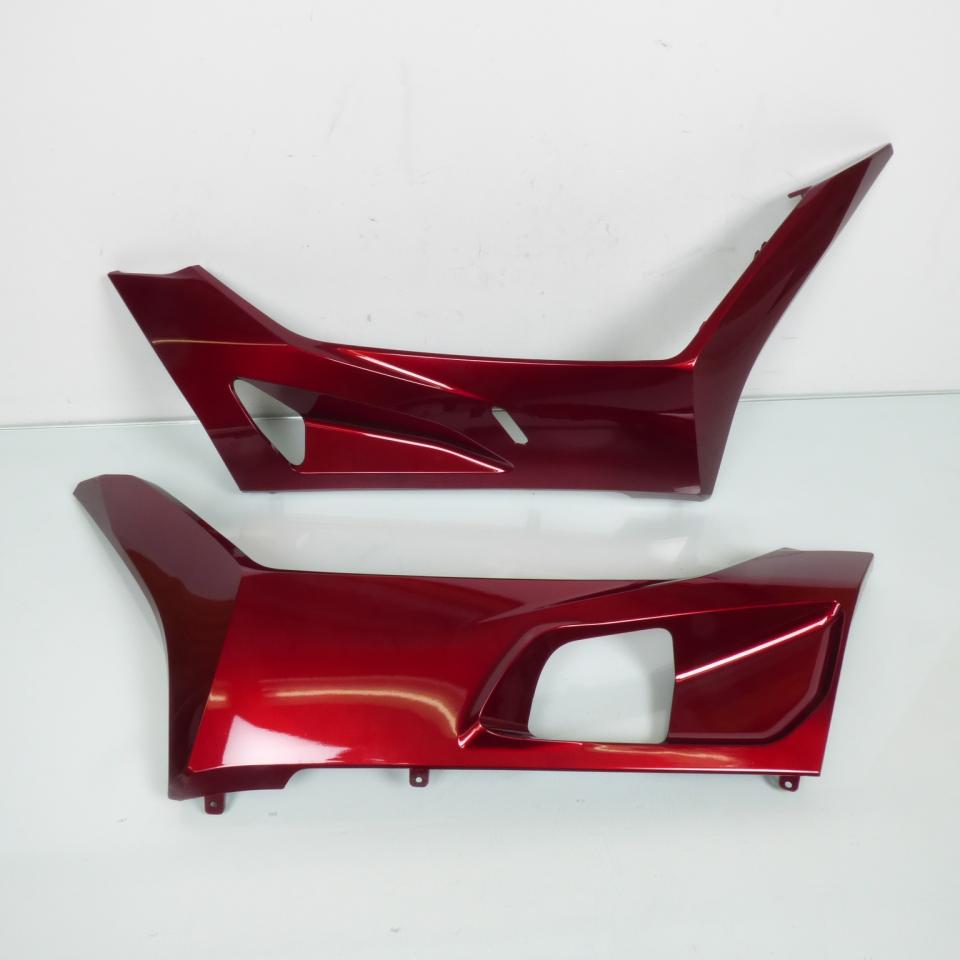 Kit carénage rouge candy brillant pour scooter Honda 125 PCX Après 2021