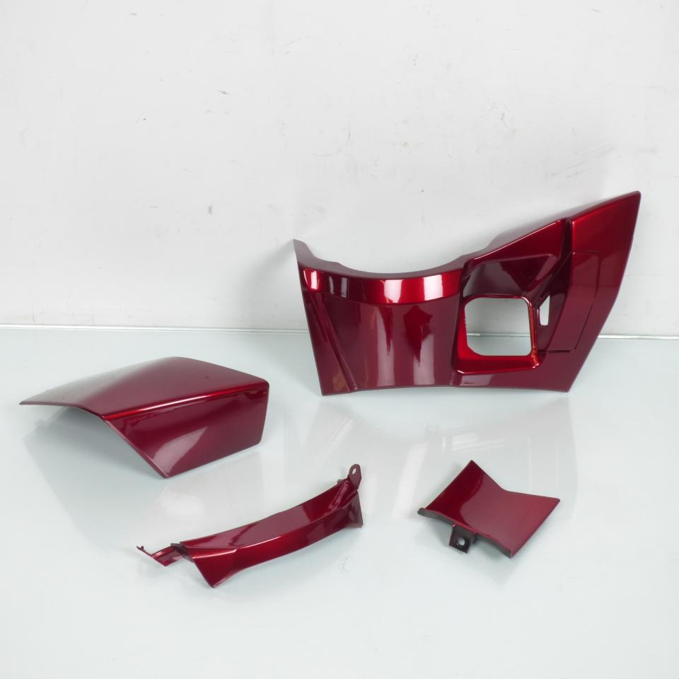 Kit carénage rouge candy brillant pour scooter Honda 125 PCX Après 2021