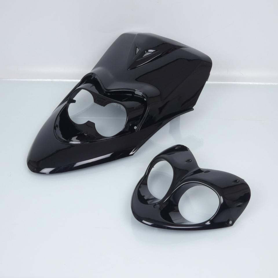 Kit carénage P2R pour scooter MBK 50 Next Génération Avant 2017 noir brillant