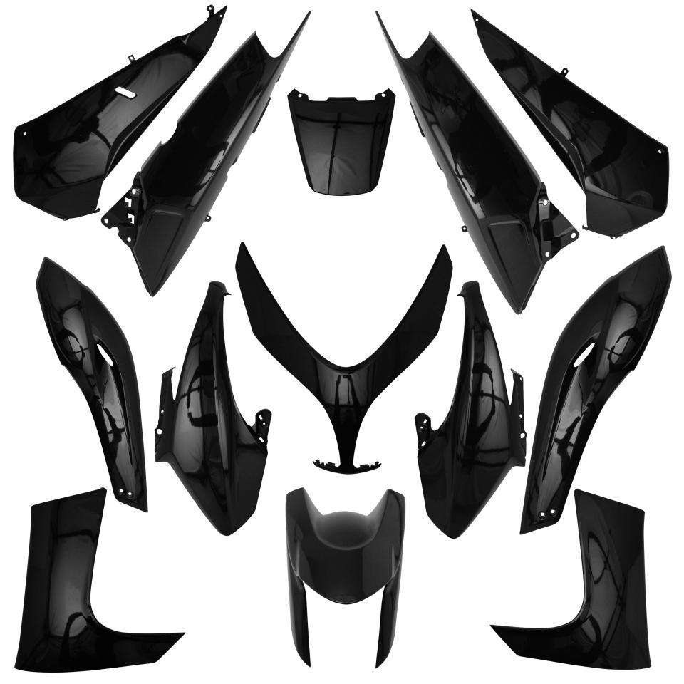 Kit carénage P2R pour Scooter Yamaha 500 Tmax 2008 à 2011 noir brillant Neuf