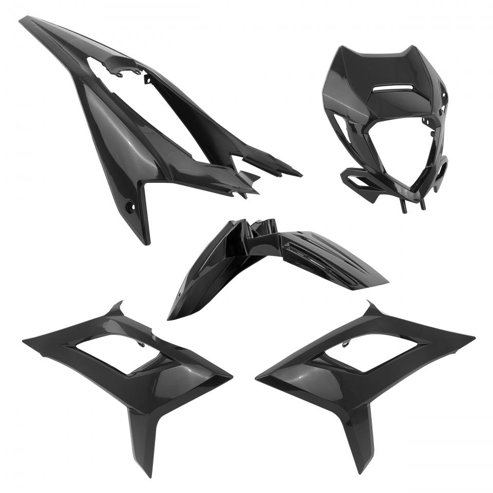 Kit carénage 5 pièces noir P2R pour moto Beta 50 RR Après 2021 Neuf
