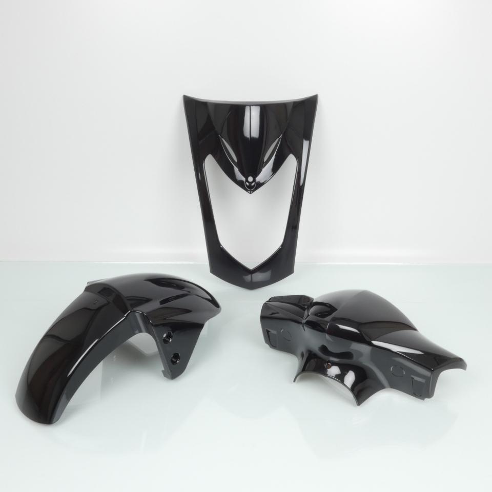 Kit carénage P2R pour Scooter Kymco 125 Agility 2004 à 2020 noir brillant / 6 pièces Neuf