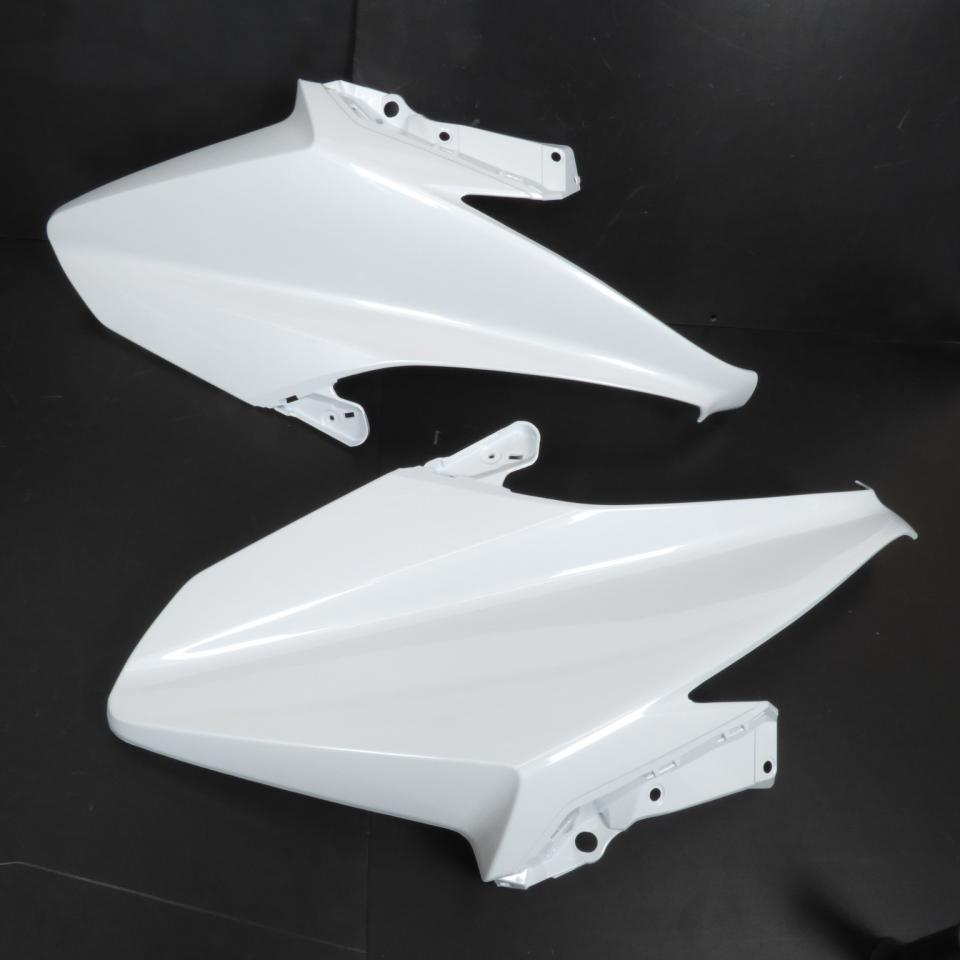 Kit carénage TNT pour scooter Yamaha 500 Tmax 2008-2012 13p blanc perlé et noir mat Neuf