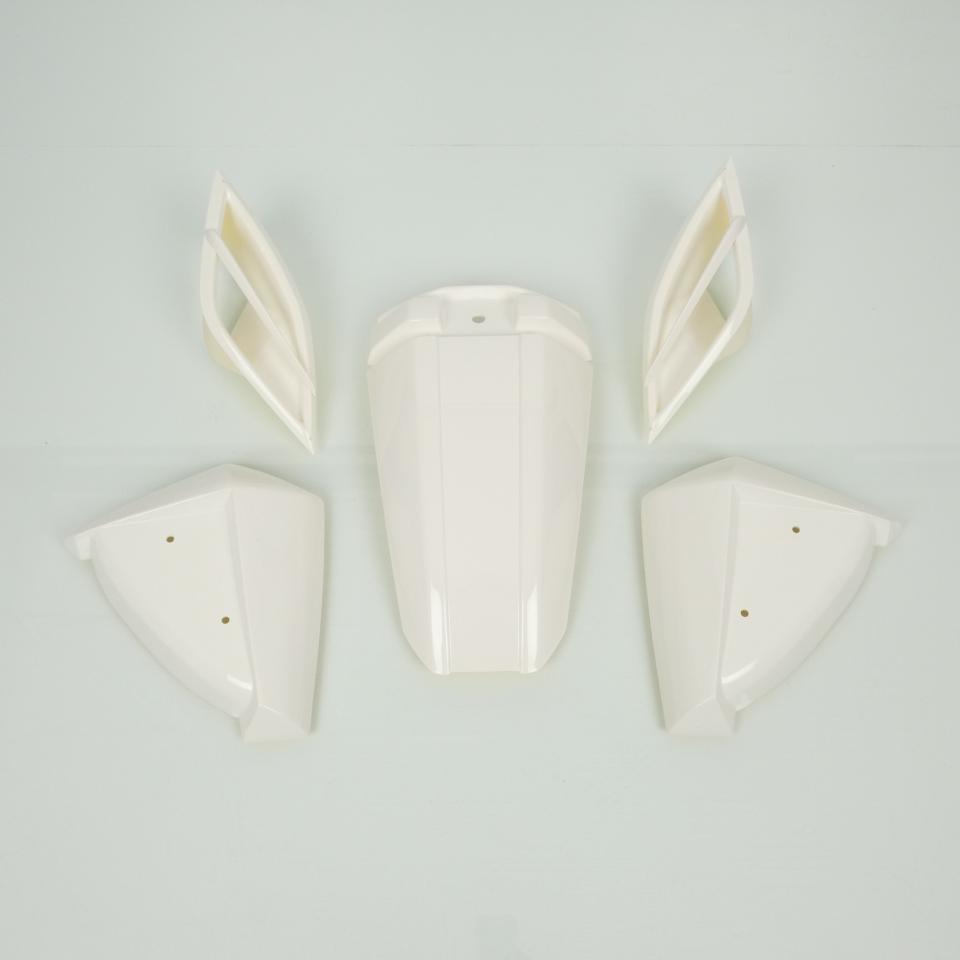 Kit carénage tuning TNT pour scooter MBK 50 Stunt 9 pièces blanc Neuf