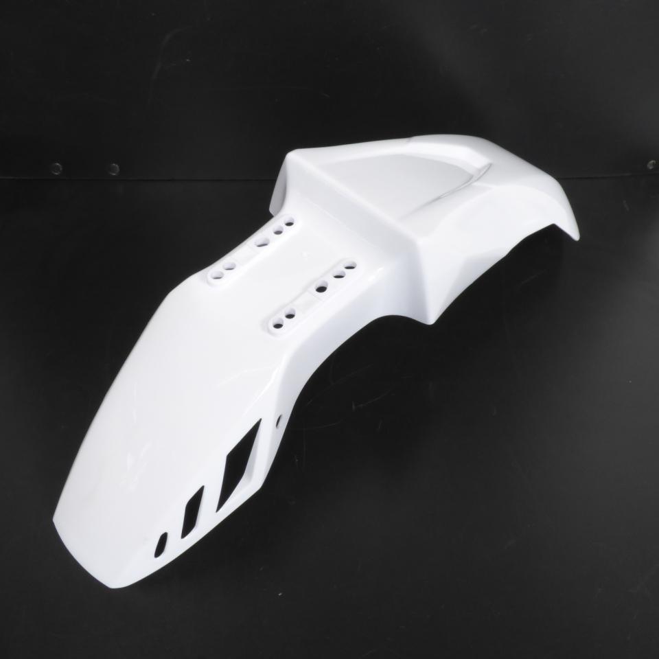 Kit carénage P2R pour Moto Derbi 50 Senda DRD racing 2008 à 2020 8 pièces blanc brillant Neuf