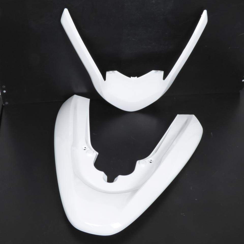 Kit carénage P2R pour scooter Honda 125 PCX 2010 à 2013 blanc brillant 10 pièces