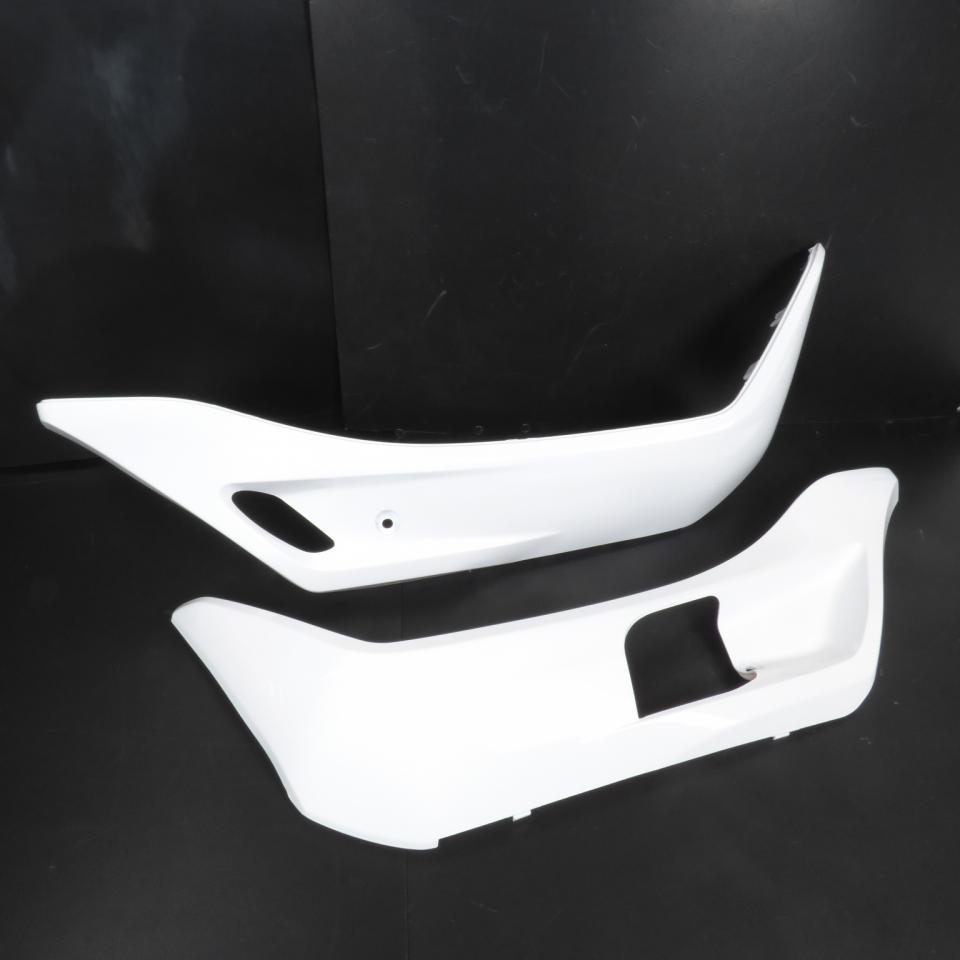 Kit carénage P2R pour scooter Honda 125 PCX 2010 à 2013 blanc brillant 10 pièces