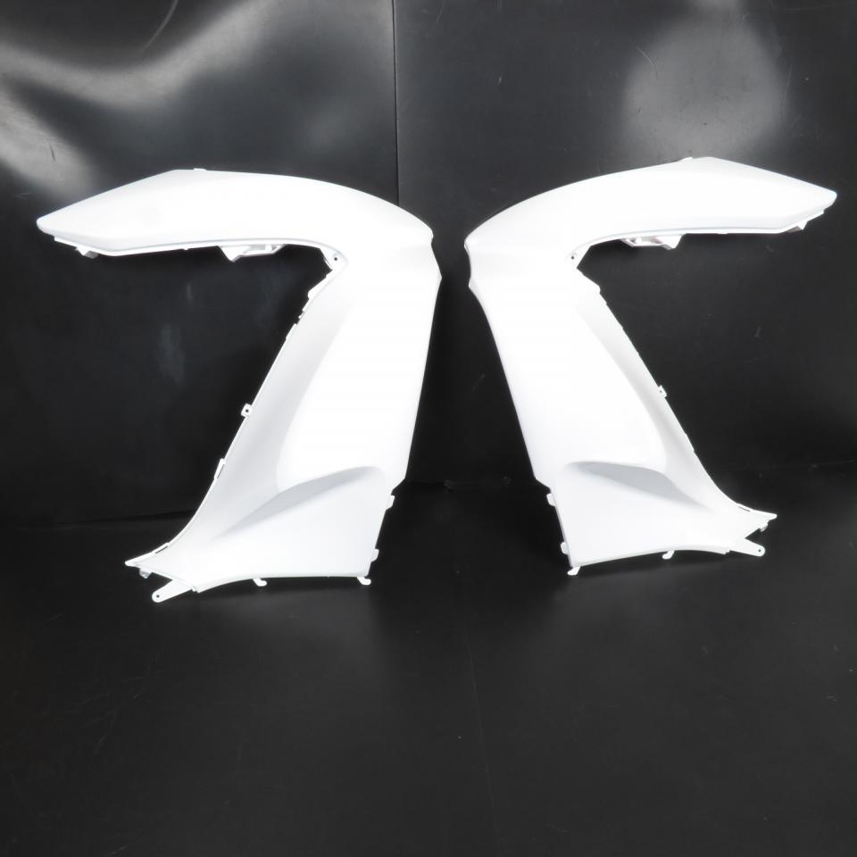 Kit carénage P2R pour scooter Honda 125 PCX 2010 à 2013 blanc brillant 10 pièces