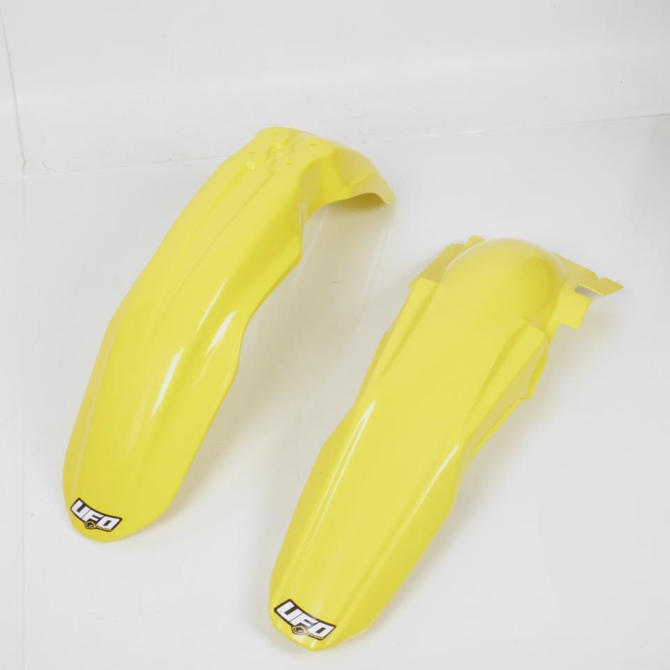 Kit carénage UFO pour Moto Suzuki 450 RMZ 2007 SUKIT408 / E999 jaune blanc Neuf