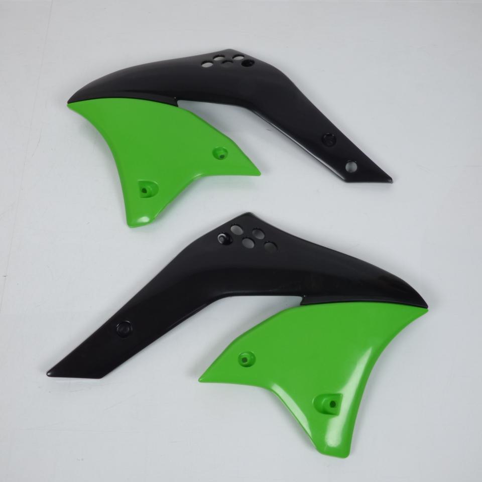 Kit plastique UFO vert blanc noir pour moto cross enduro Kawasaki 250 KXF 2006 Neuf