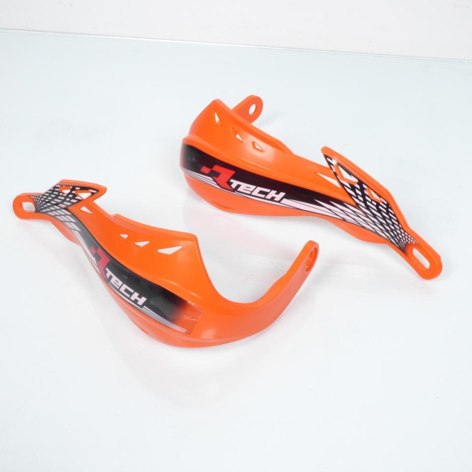 Protège main intégraux orange Racetech Gladiator neuf pour moto enduro cross TT
