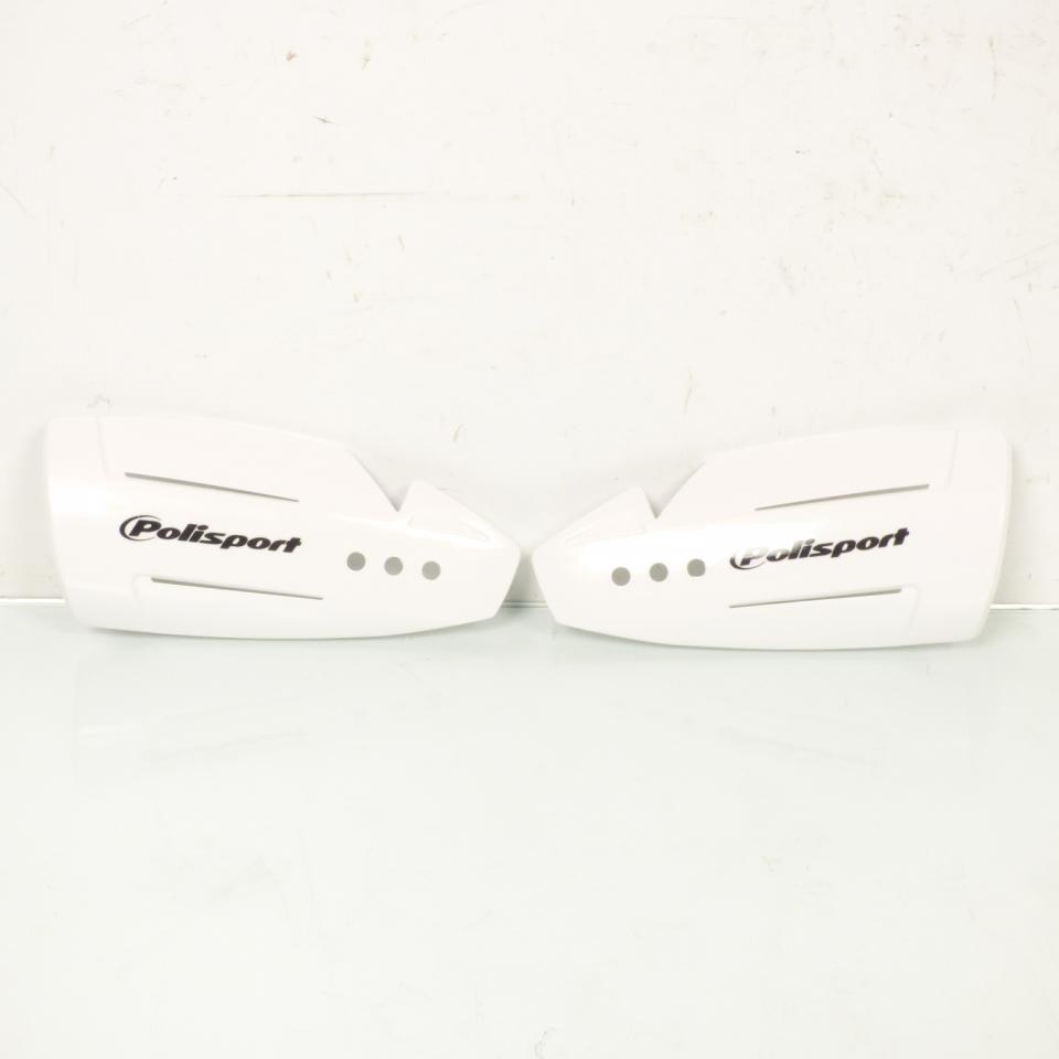 Protège main blanc Polisport MX Hammer ouvert pour moto cross enduro 8307800001