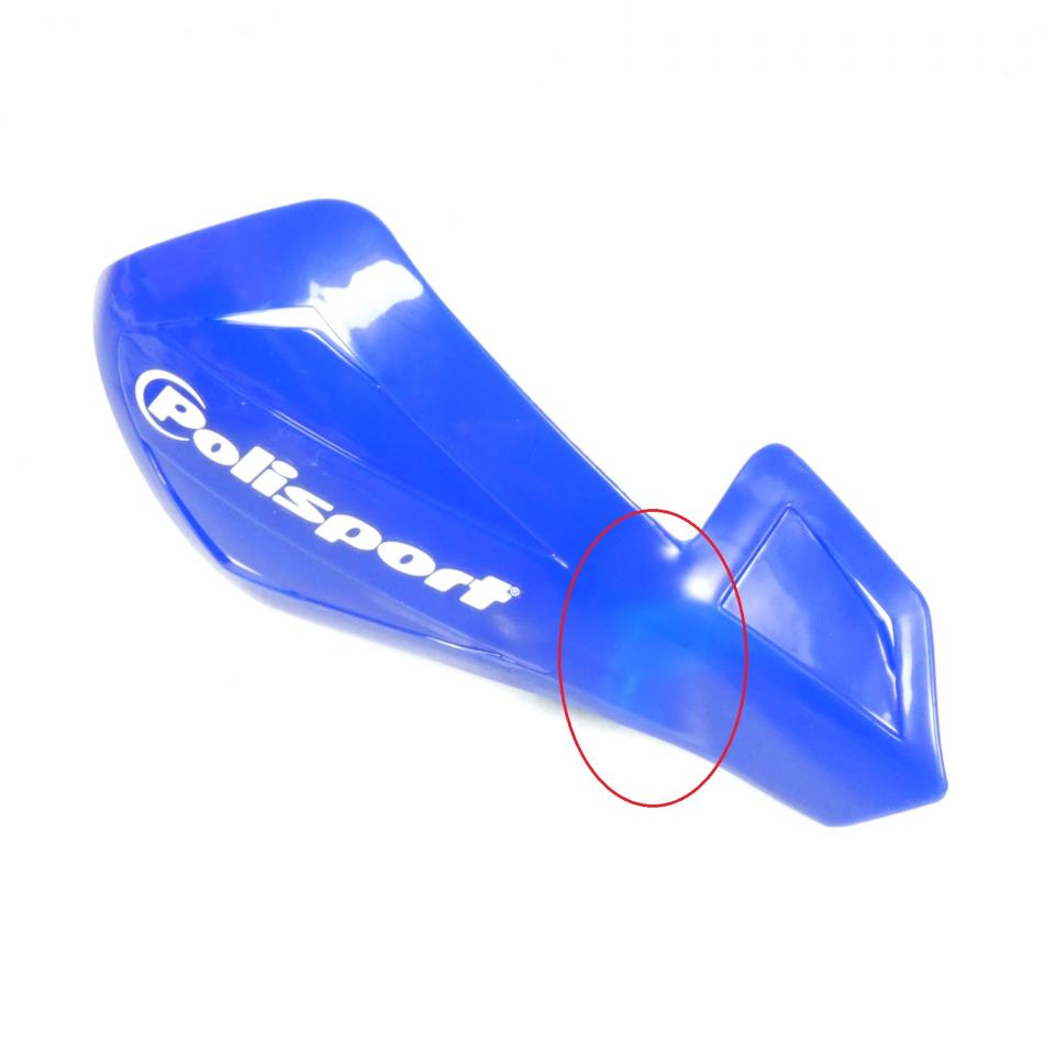 Protège main Polisport bleu yamaha ouvert semi intégraux pour moto 8305800101