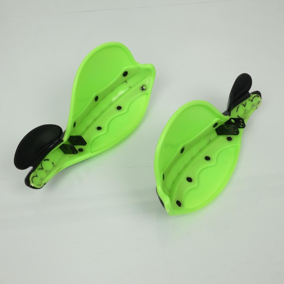 Protège main semi intégraux pour moto enduro cross TT vert / noir Occasion