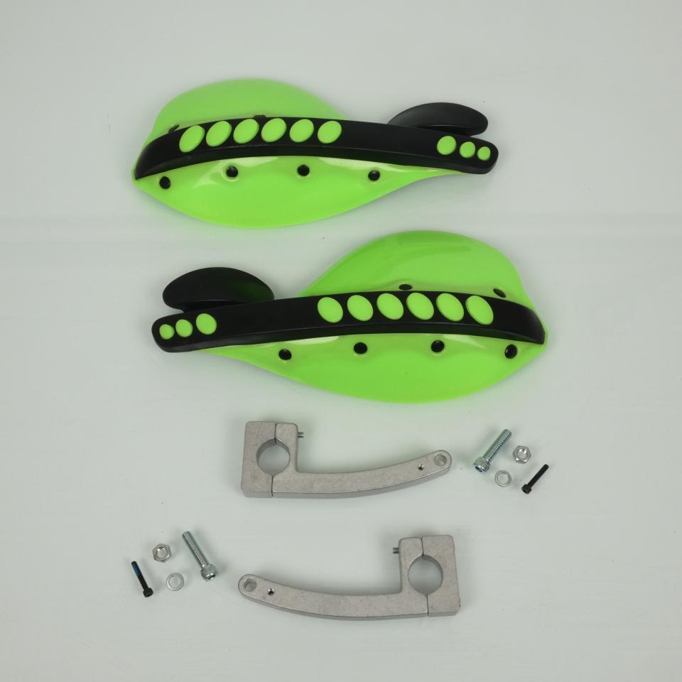 Protège main semi intégraux pour moto enduro cross TT vert / noir Occasion