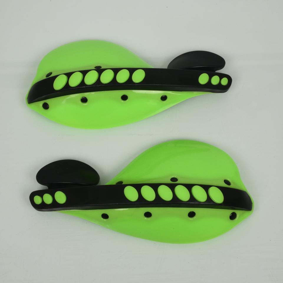 Protège main semi intégraux pour moto enduro cross TT vert / noir Occasion