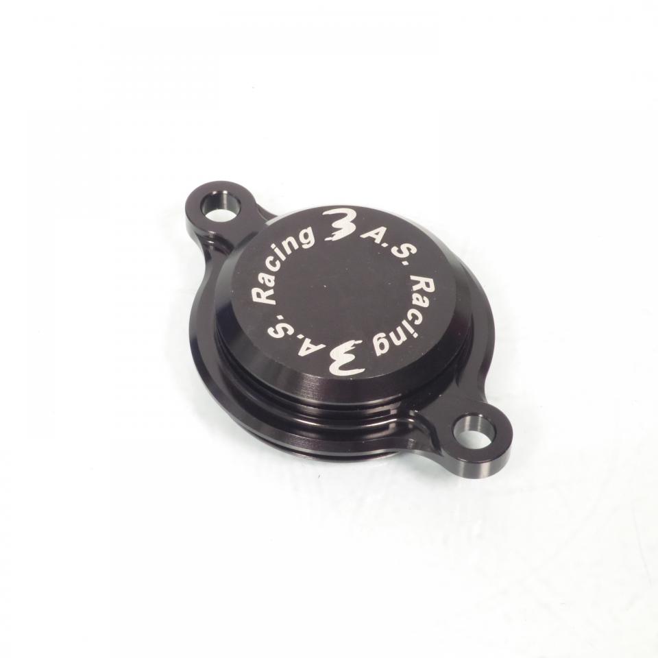 Bouchon filtre à huile noir 3AS Racing pour moto Yamaha 450 YZF 2010 à 2013 Neuf