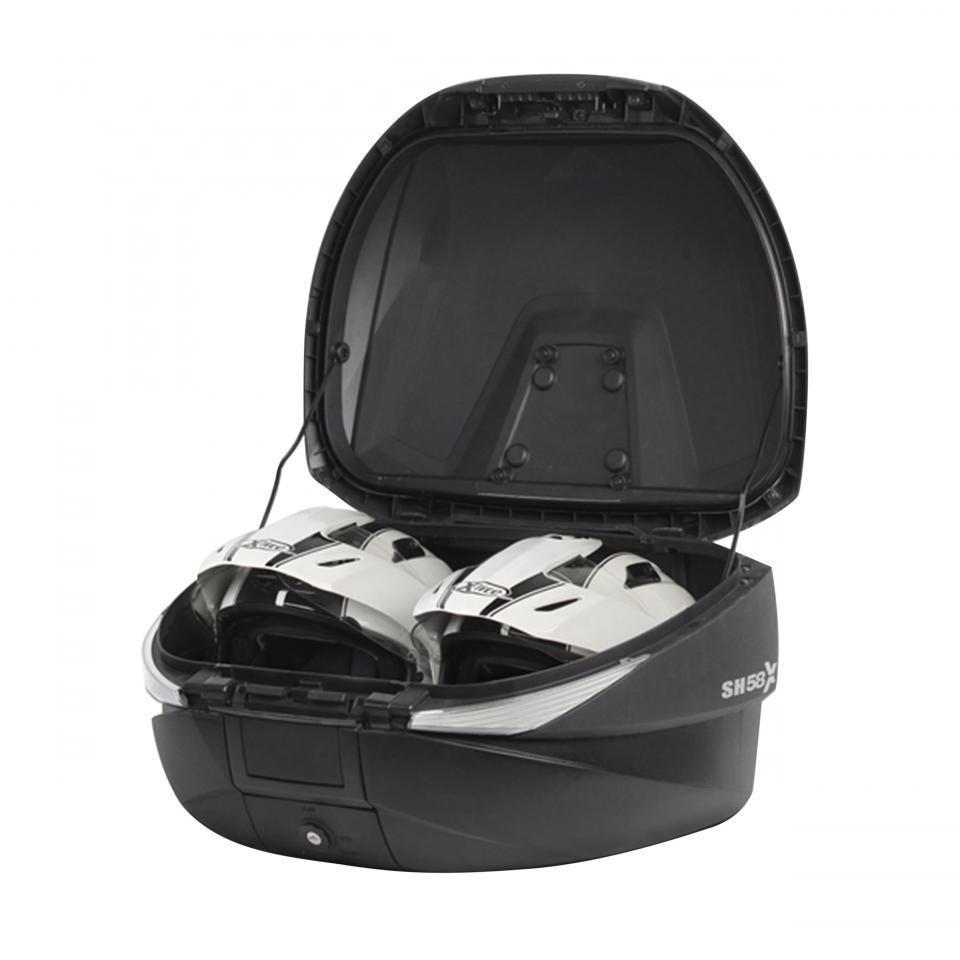 Top case Volume réglable 46L 52L 58L carbone noir Shad SH58X pour moto Scooter