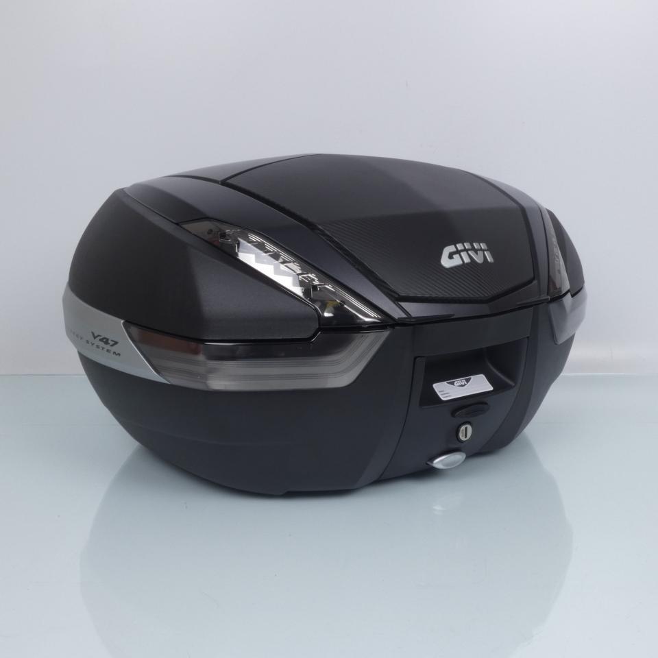 Top case GIVI V47NN Tech Monokey 47L carbone catadioptre fumé pour moto scooter Neuf