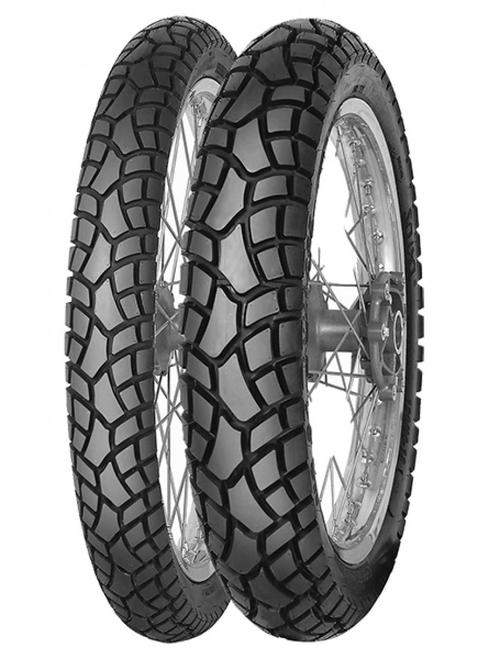 Pneu avant trail tubeless 100/90-19 Sava MC24 Invader TL 57S pour moto Neuf