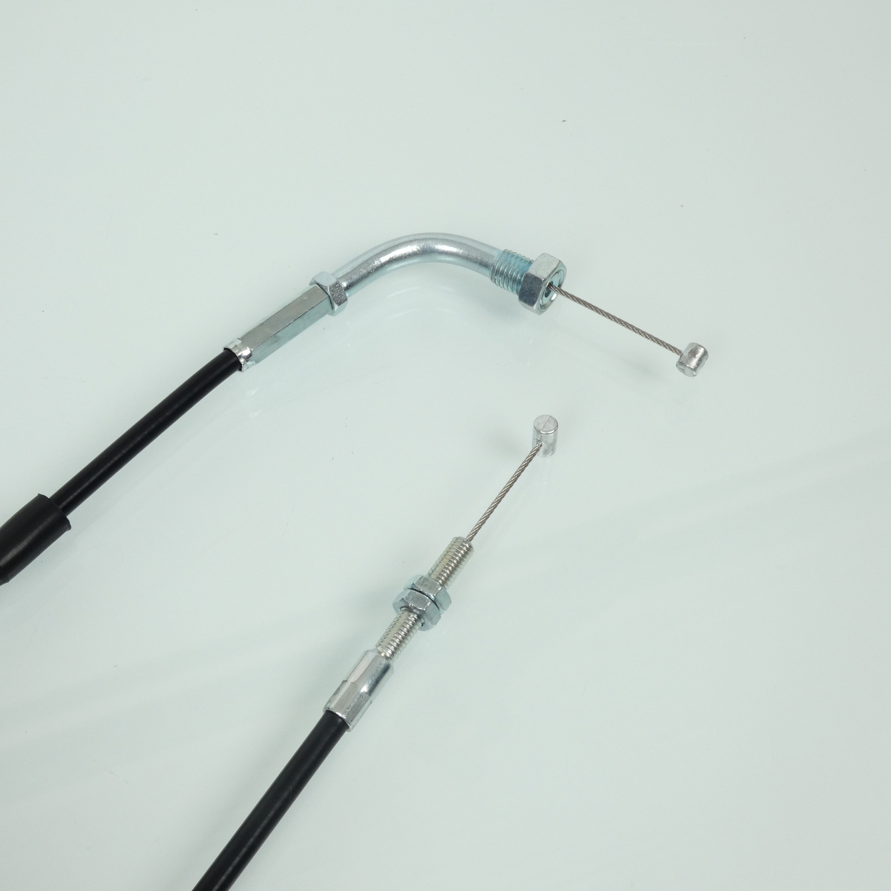 Câble d'accélérateur Teknix pour ULM Honda 400 CM T CUSTOM 1982 à 1983 120cm / 112cm Neuf