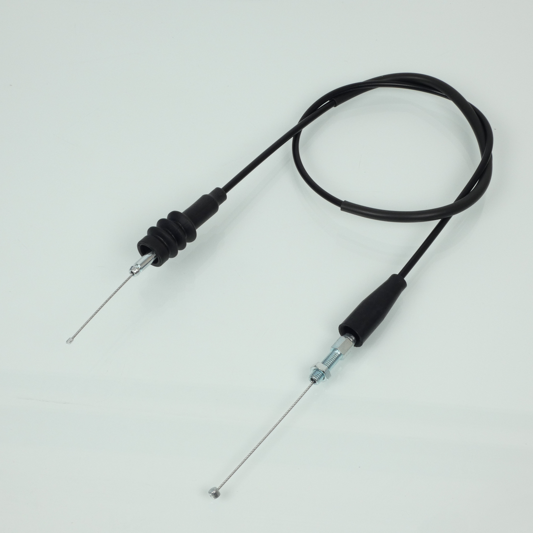 Câble d'accélérateur Teknix pour ULM Kawasaki 125 KX K 1994 à 1998 118cm / 100cm Neuf