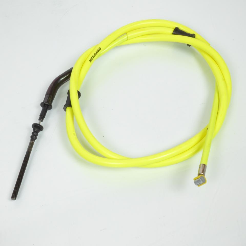 Câble de frein arrière Doppler pour Scooter MBK 50 Booster 2004 à 2019 jaune fluo Neuf