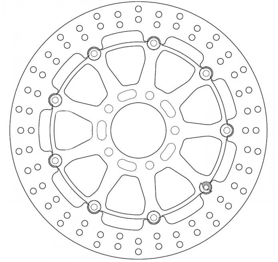 Disque de frein avant Ferodo pour Moto Suzuki 1400 GSX 2002 à 2007 AVG / AVD Neuf