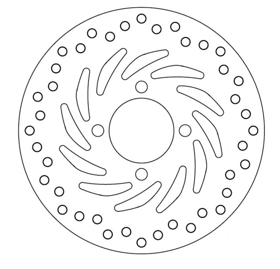 Disque de frein avant Ferodo pour Scooter Honda 110 Nsc Vision 4T Fi 2011 à 2019 AV Neuf