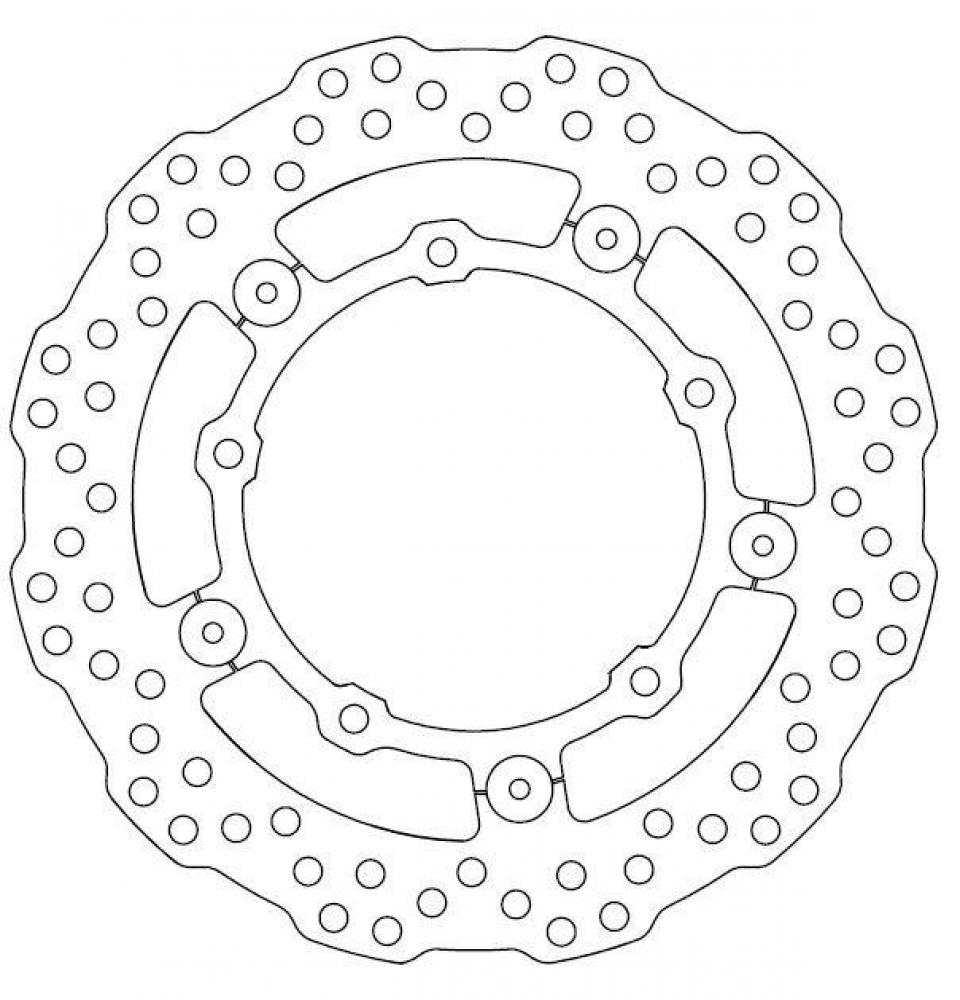 Disque de frein avant Ferodo pour Moto Yamaha 700 TENERE WORLD RAID 2022 à 2023 AVG / AVD Neuf