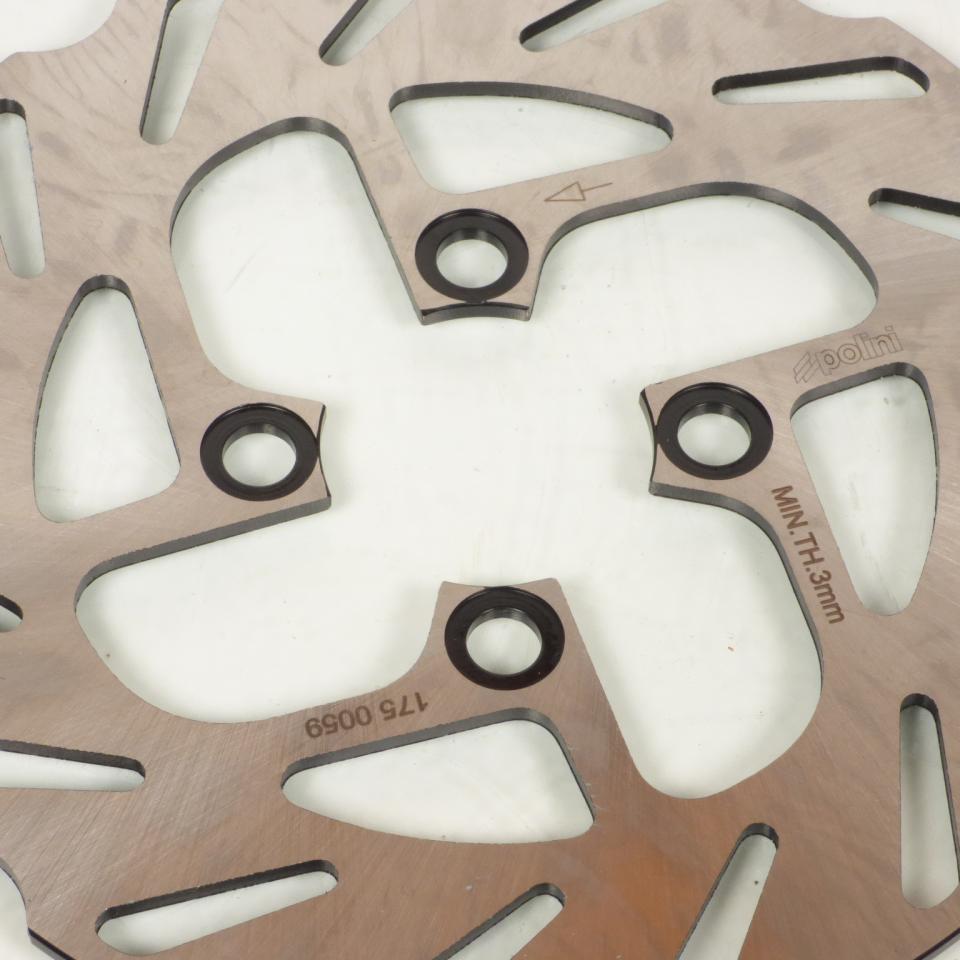 Disque frein AV Polini OVERSIZE Ø200mm pour scooter MBK 50 Booster 2004 175.0059