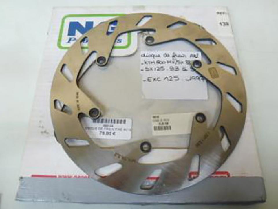 Disque de frein avant NG Brakes pour Moto KTM 500 SX 1988 à 1993 240x142x3.7mm Neuf