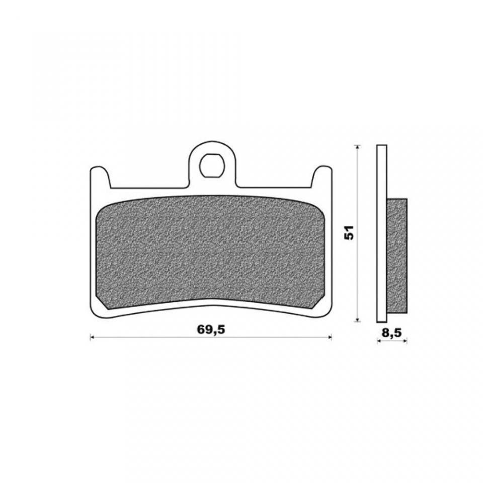 Kit disque de frein avant One pour scooter Yamaha 500 Tmax 2008 à 2011 Neuf