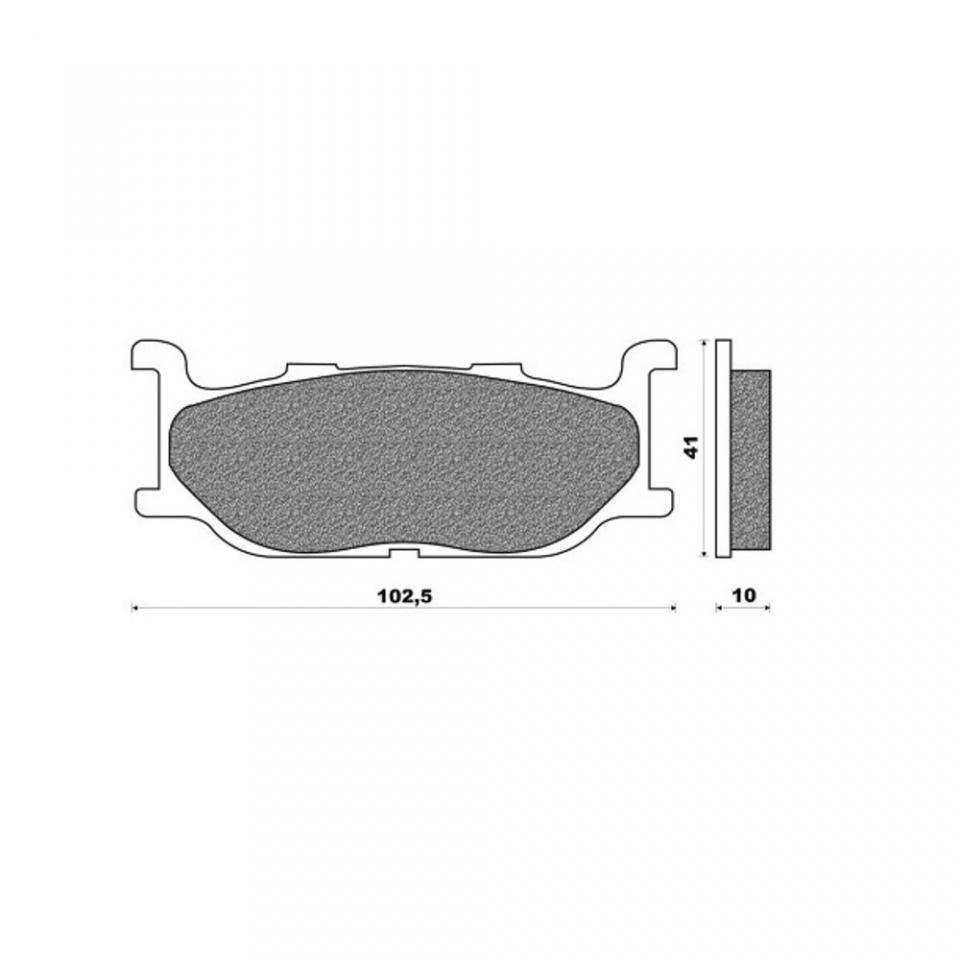 Kit disque de frein avant One pour scooter Yamaha 500 Tmax 2001 à 2003 Neuf