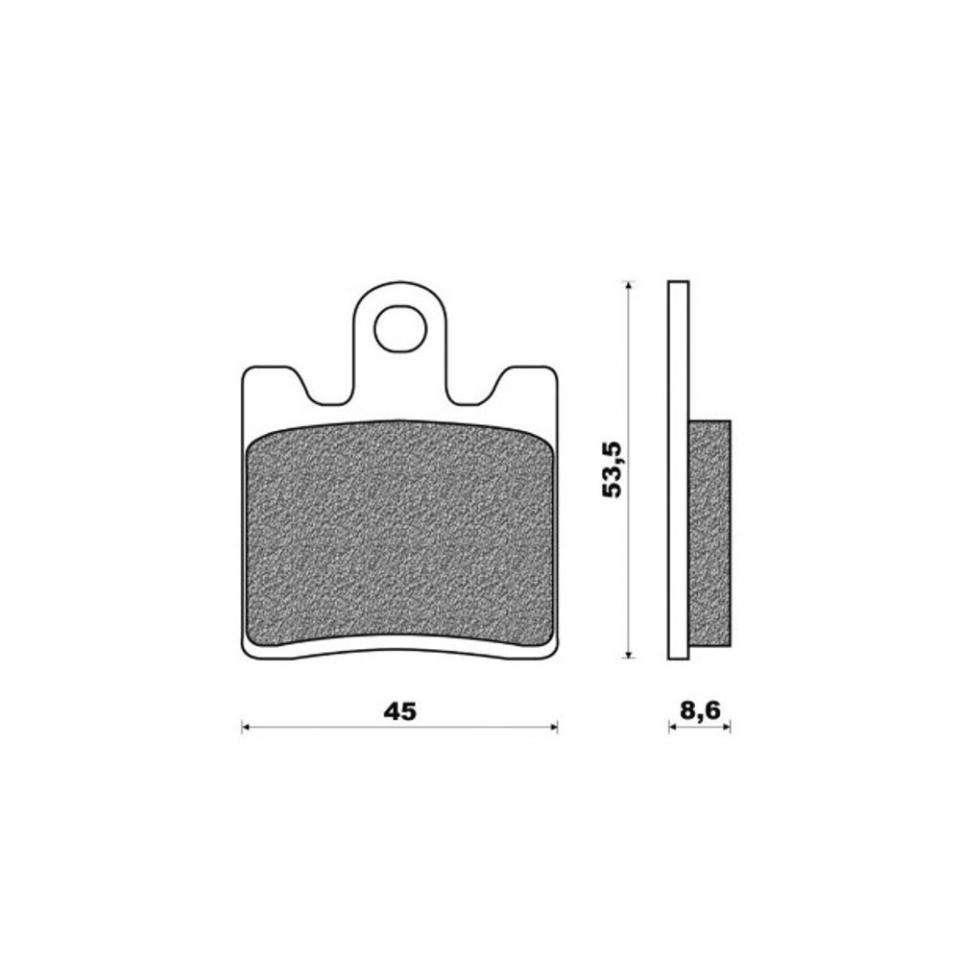 Kit disque de frein avant One pour scooter Suzuki 250 Burgman 2003 à 2006 Neuf