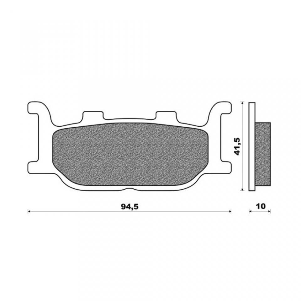 Kit disque frein avant One pour scooter Yamaha 250 Majesty Dx 1998 à 1999 Neuf