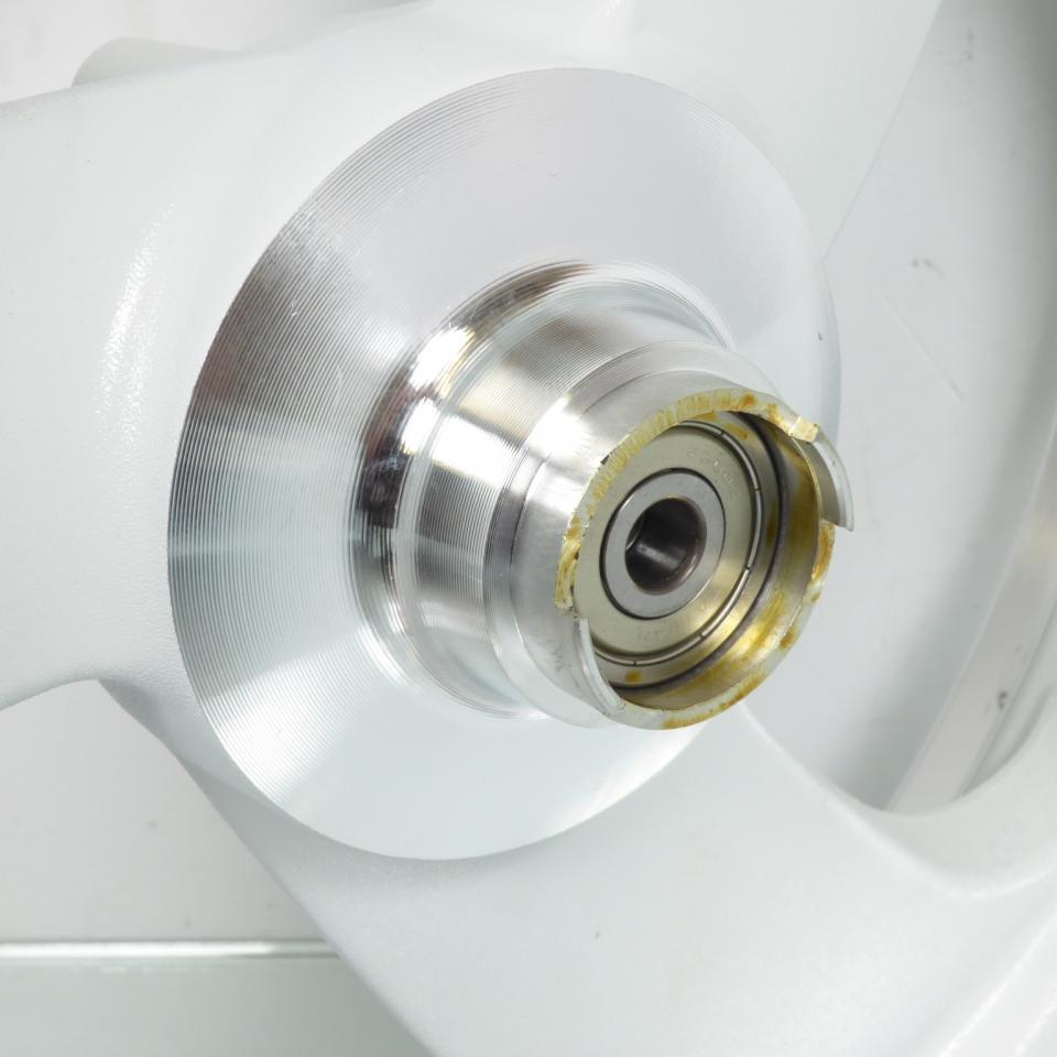 Jante avant TNT 13x3 pouces pour scooter MBK 50 Spirit Neuf blanc et chrome