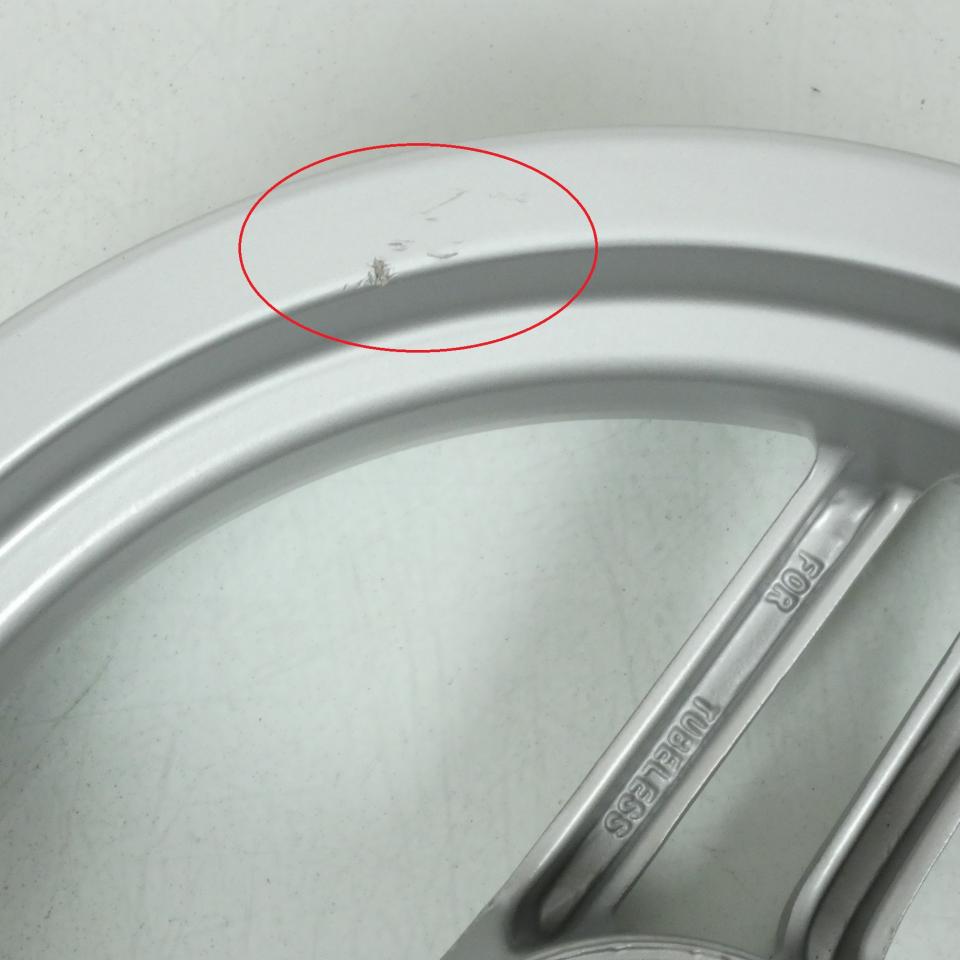 Jante AV MT12x3.0 pour scooter Peugeot 50 Ludix 12P 2005-15 769684B2 Gris