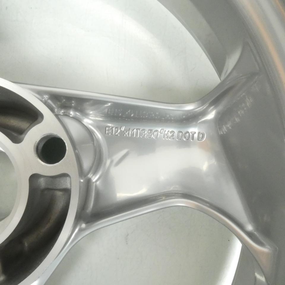 Jante AV ou AR pour scooter Peugeot 50 Speedfight 2 761844GW 3.5x12 Gris Neuf