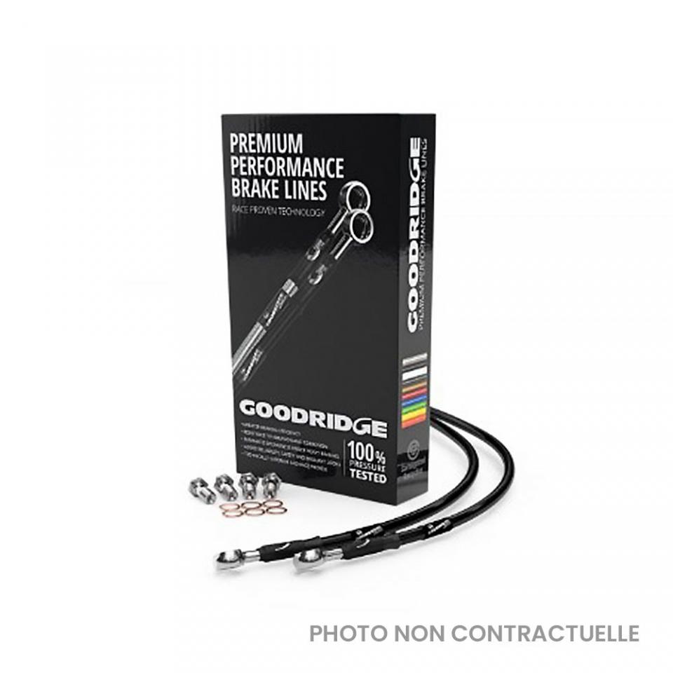 Durite de frein arrière Goodridge pour Moto Kawasaki 600 Zx-6 R Ninja 2007 à 2008 AR Neuf
