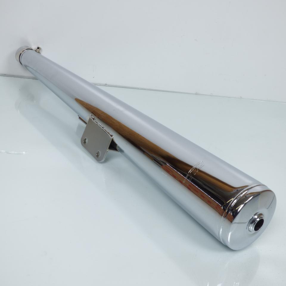 Silencieux d échappement SITO pour Moto Yamaha 500 SR 1978 à 1996 1243 / homologué chromé Neuf