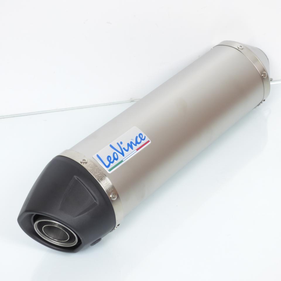 Silencieux d échappement Leovince pour Scooter Gilera 200 Runner VXR 2006 à 2008 8541 / LV ONE EVO acier inox Neuf