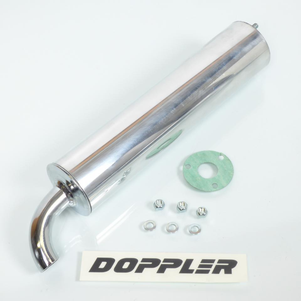 Silencieux d échappement Doppler pour Scooter MBK 50 Nitro Doppler S3R alu poli Neuf