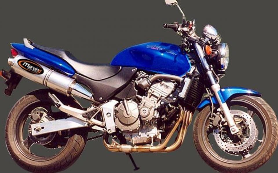 Silencieux d échappement Marving pour Moto Honda 600 Cb F Hornet 2003 à 2006 Neuf