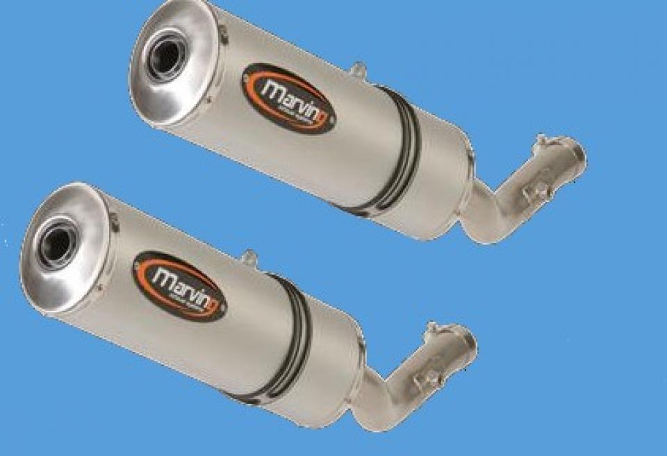 Silencieux d échappement Marving pour Moto Yamaha 660 Xt X 2004 à 2013 Neuf