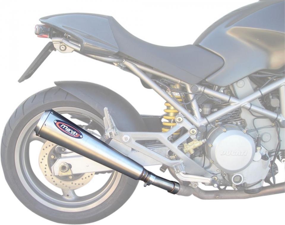Silencieux d échappement Marving pour Moto Ducati 600 Monster 1994 à 2001 Neuf